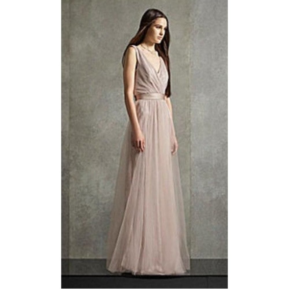 Vera Wang White Wedding/bridesmaid Dress